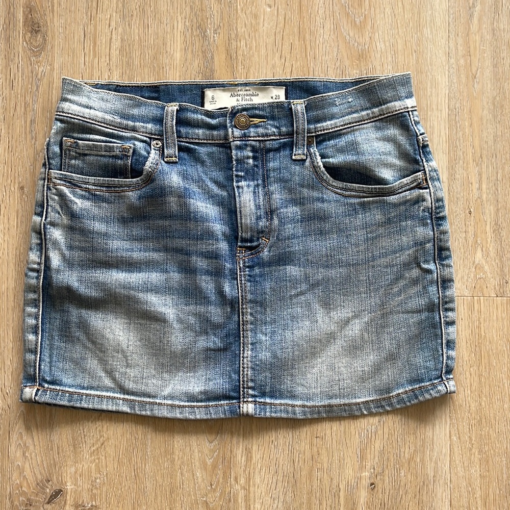 Abercrombie and Fitch denim skirt